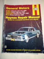 Repair Manual General Motors Cadillac/Oldsmobile/Buick von 1971-1 Nordrhein-Westfalen - Minden Vorschau