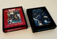 Atari 2600 Spiele Secret Quest & Asteroids geprüft Niedersachsen - Aurich Vorschau