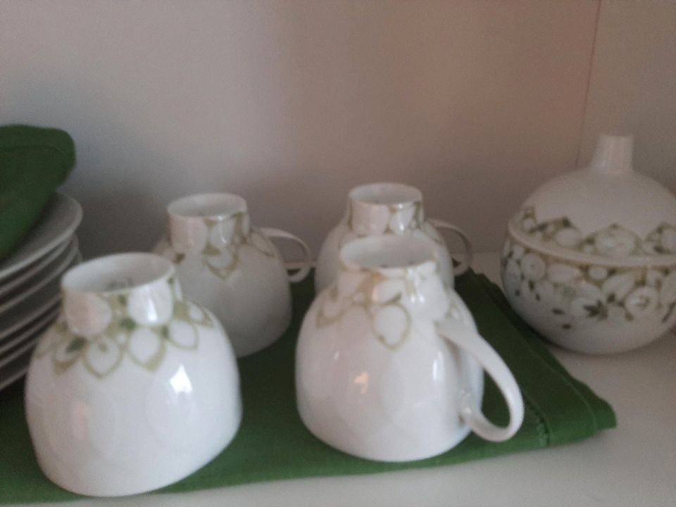 Rosenthal Lotus Jade Kaffeeservice für 7 Personen in Eppelborn