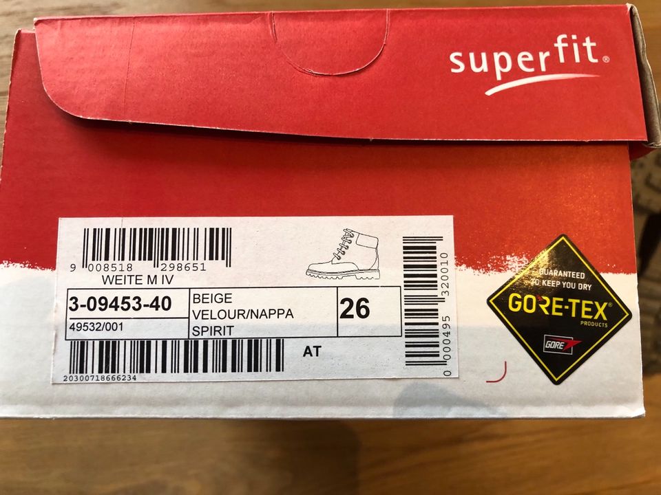 Superfit Kinder Stiefel Boots Gr.26 in Oberostendorf