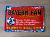 NEU- Blechschild "Bayern-Fan" Thüringen - Sömmerda Vorschau