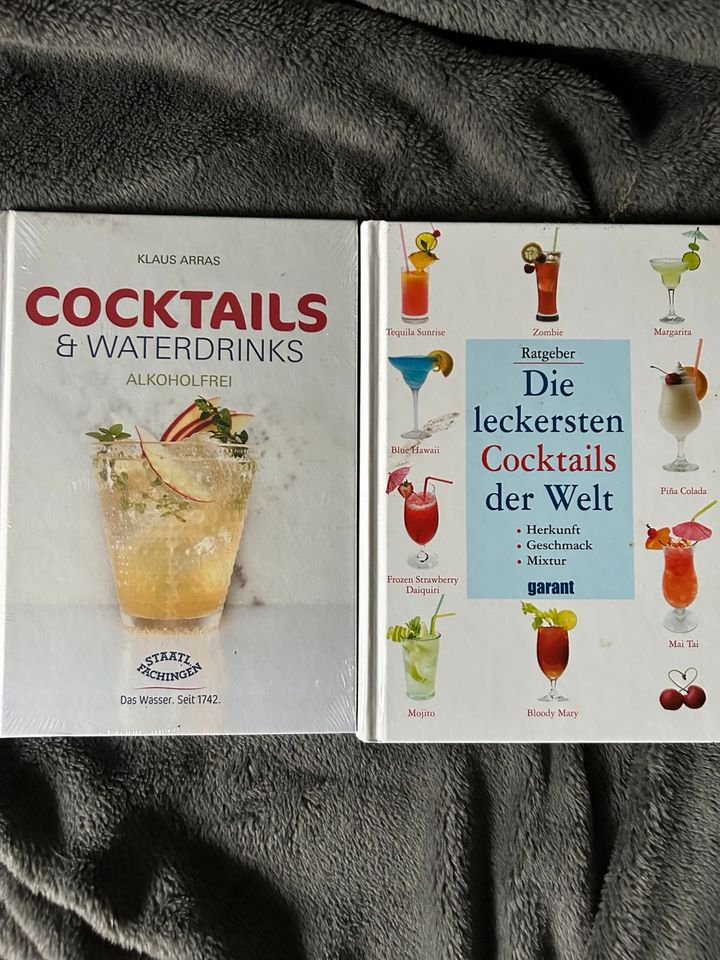 Komplettes Coctailset + passende Bücher in Haltern am See