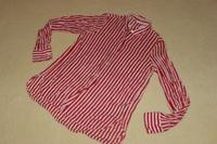 Zara Damen Bluse Longbluse Hemdbluse rot-weiß, Gr. S, top Dresden - Cossebaude Vorschau