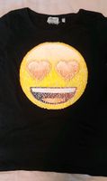 emoji tshirt Gr. 146/152 Pailletten Shirt Sachsen - Zwochau Vorschau