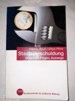 Taschen Buch Staatsverschuldung Ursachen Folgen Ausweg Beck/Prinz Bayern - Kaufbeuren Vorschau