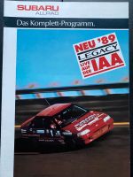 Prospekt Subaru Programm inkl. Justy, Legacy, 1800 von 09/1989 Nordrhein-Westfalen - Mettmann Vorschau