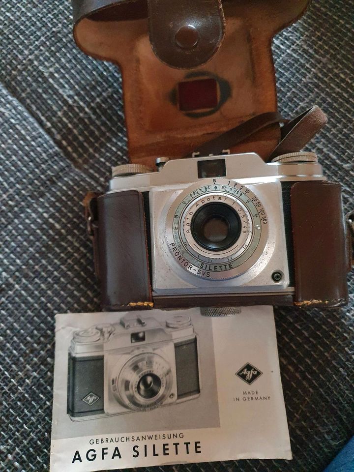 Agfa Silette mit Beschreibung+Tasche in Schwabmünchen