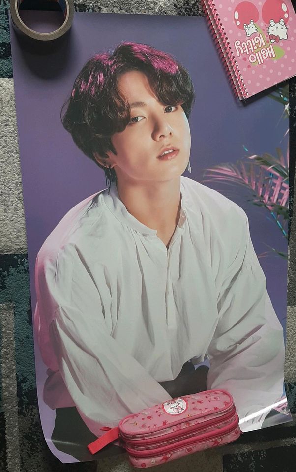 Bts kpop Poster jungkook Butter persona map of the soul v jin be in Bitburg