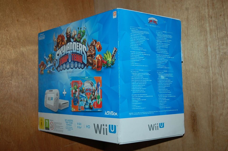 LEERKARTON Nintendo Wii U Skylanders Trap Team Bundle LEER Sammle in Wiesbaden