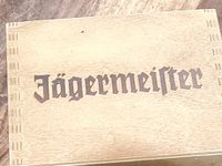 Aufbewahrungsbox von Jägermeister, Tischcaddy mit Kreidetafel Nordrhein-Westfalen - Witten Vorschau