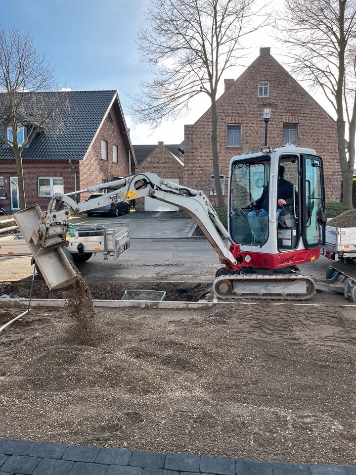 Bagger Takeuchi 1,8t - Baggerarbeiten in Hückelhoven