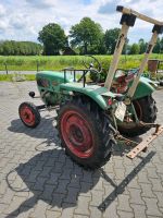 Güldner Spessart Traktor mit Zubehör Nordrhein-Westfalen - Enger Vorschau