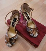 Tanzschuhe - Werner Kern - Leopard beige - Größe 5 Hessen - Petersberg Vorschau