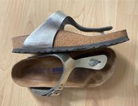Birkenstock Gizeh Silber Gr. 37 Hessen - Wiesbaden Vorschau