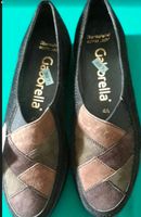 Gabriella  Damen Slipper Schuhe braun schwarz Gr.37,5 Echtleder Kr. Passau - Passau Vorschau