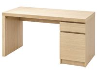 IKEA Malm Schreibtisch Holzoptik Berlin - Steglitz Vorschau