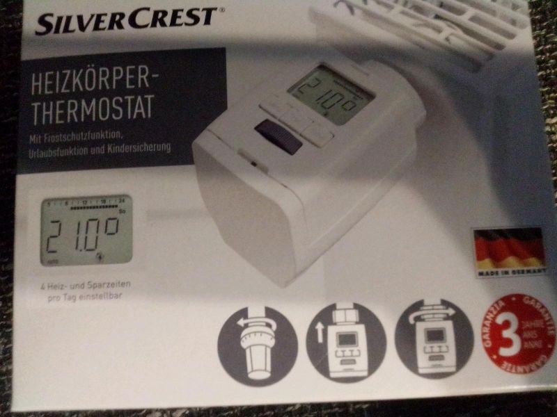 Silver Crest Heizkörper Thermostat mit 3 Adapter+2Batterin in  Nordrhein-Westfalen - Oberhausen | eBay Kleinanzeigen ist jetzt  Kleinanzeigen