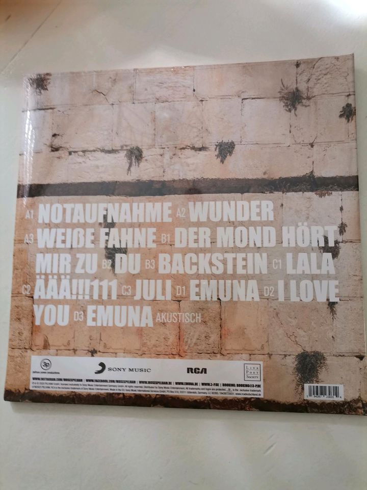 ‹(•¿•)› MOSES PELHAM - Emuna (Vinyl 2 LP) NEU & OVP ‹(•¿•)› in Hamburg