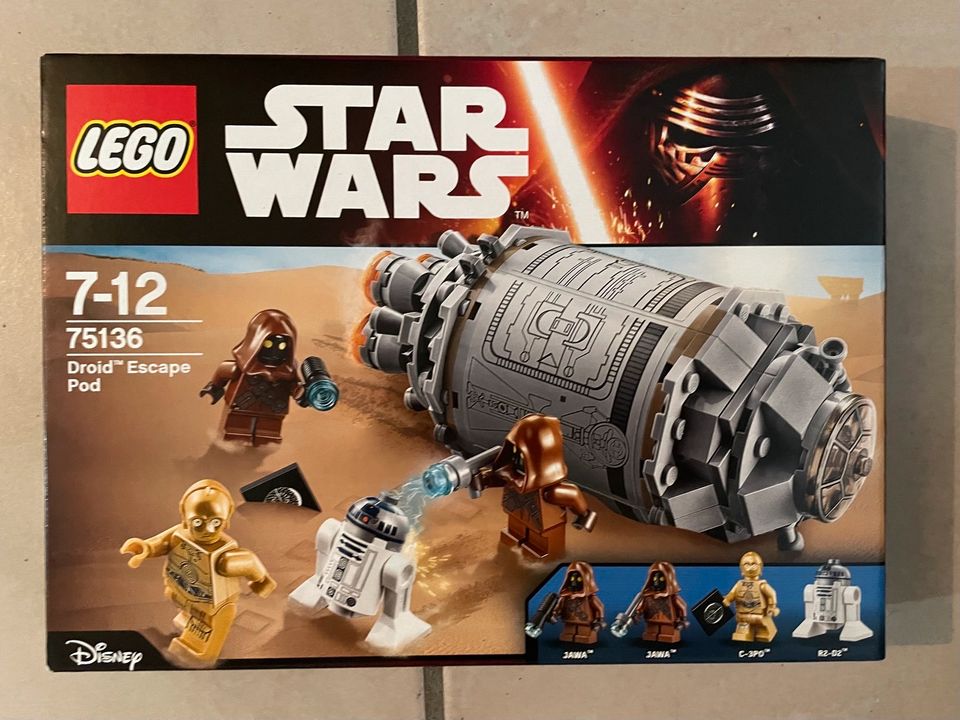 LEGO STAR WARS 75136 Droid Escape Pod ungeöffnet in Essen