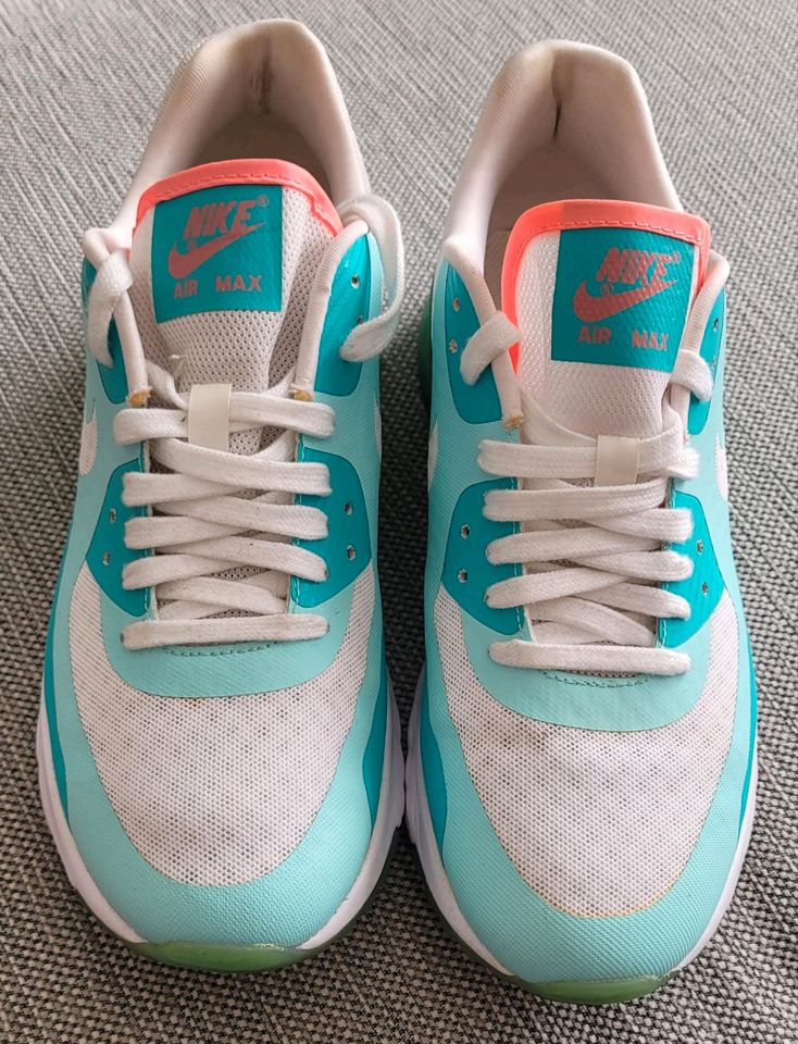 Nike Damen Schuhe Sneaker Air Max 90 weiß türkis orange in Hamburg-Mitte -  Hamburg Hamm | eBay Kleinanzeigen ist jetzt Kleinanzeigen