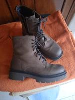 Stiefel Boots Khaki braun.. Reißverschluss Schnürung 5th Avenue Nordrhein-Westfalen - Lüdenscheid Vorschau