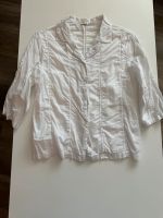 Fabiani: weiße Bluse mit durchbrochenem Muster,Größe 36/38 Hessen - Friedberg (Hessen) Vorschau