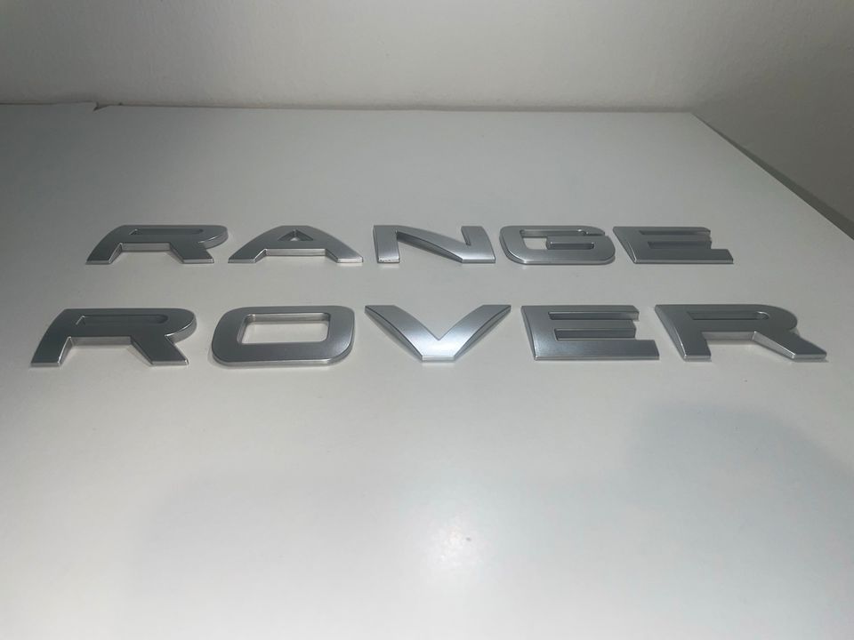 3D Range Rover Kompletter Schriftzug | Original Zubehör in Hamburg