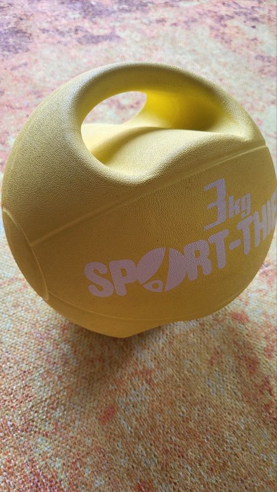 3kg Sport-Thieme Medizinball "Dual Grip" in Berlin