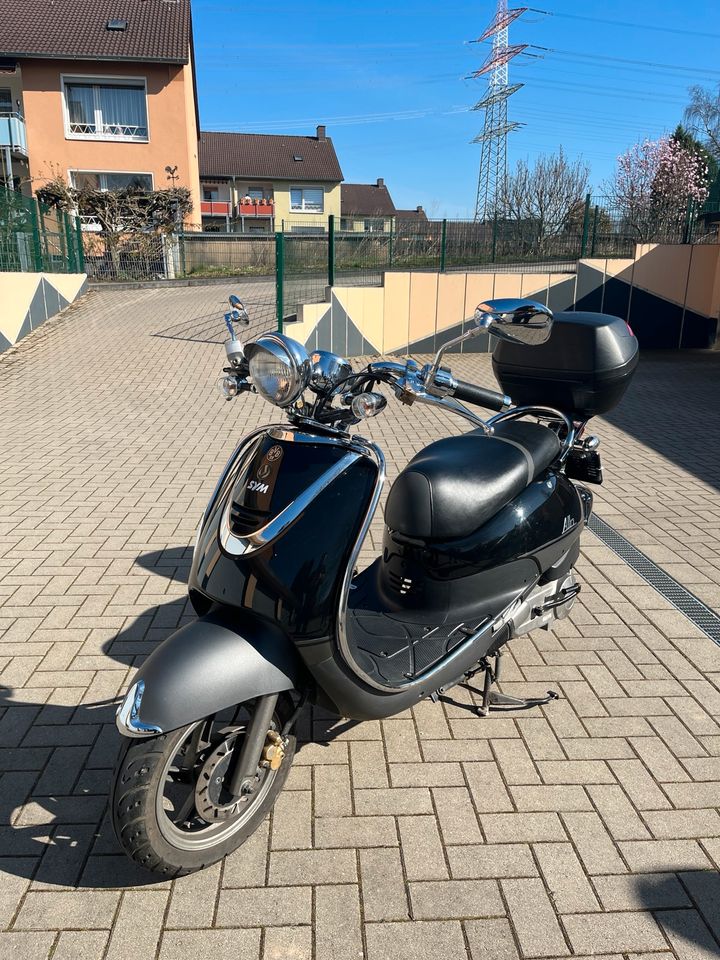 Sym Allo 125 mit Topcase, Retroroller, TÜV bis 03/2026 in Dortmund