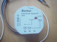 BERKER 0124 Funk Sender Funkbus Funksender 433,42 MHz GIRA 052100 Nordrhein-Westfalen - Bünde Vorschau