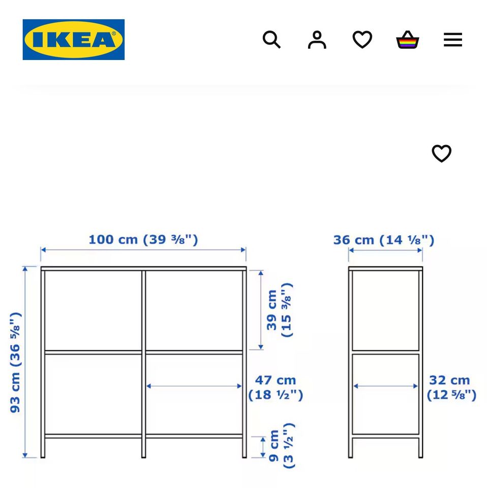 Ikea Kommode schwarz/Metal in Schliengen