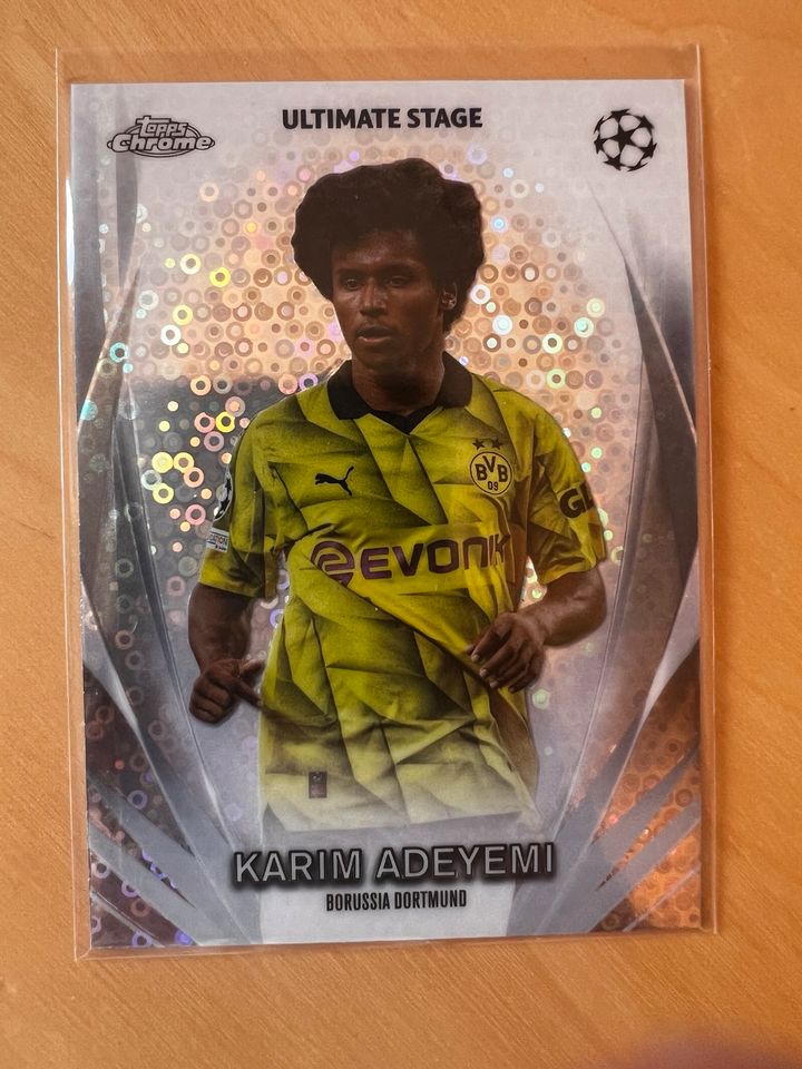 Topps Flagship UCC 23/24 Adeyemi Ultimate Stage in Waldachtal