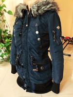 ★ KHUJO ★ Mod. CILLE Parka Mantel Jacke M 38 blau Niedersachsen - Adendorf Vorschau