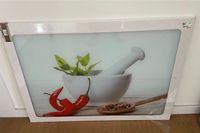 Neu Küchenbild Küchenrückwand Glasbild Chili 90 x 65 cm Leipzig - Probstheida Vorschau