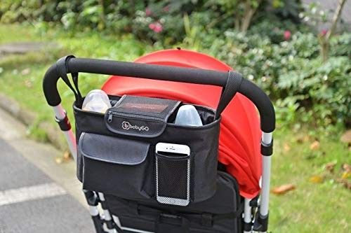 babyGO Kinderwagen Organizer Buggy - Kinderwagentasche mit Geträn in Körle