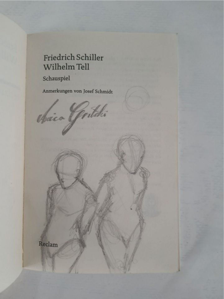 Wilhelm Tell // Betthupferlbuch in Heilbronn
