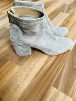 Ovye Stiefelleten Stiefel Boots Lammleder beige taupe greige 39 Berlin - Köpenick Vorschau