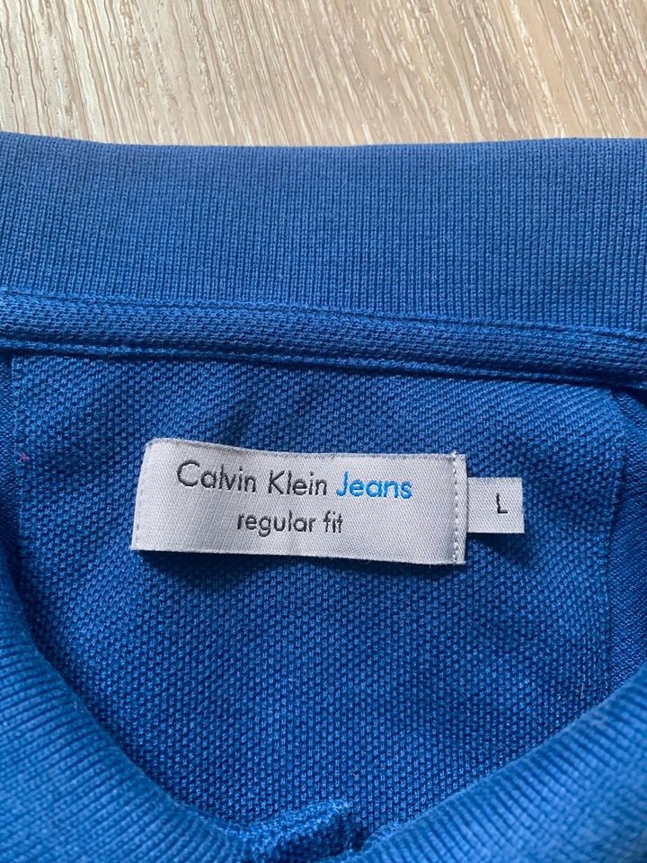 Calvin Klein Poloshirt / gr. L / kaum getragen in Norderstedt