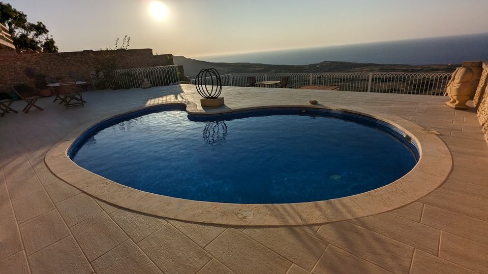 Luxuriöses Haus mit Pool und Garten in Zebbug auf der Insel Gozo in Weisenheim am Sand