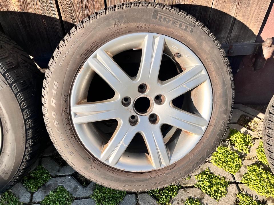 Audi Original Winterräder A3 A4 A5 A6 205/55 R16 ET 42 in Peitz