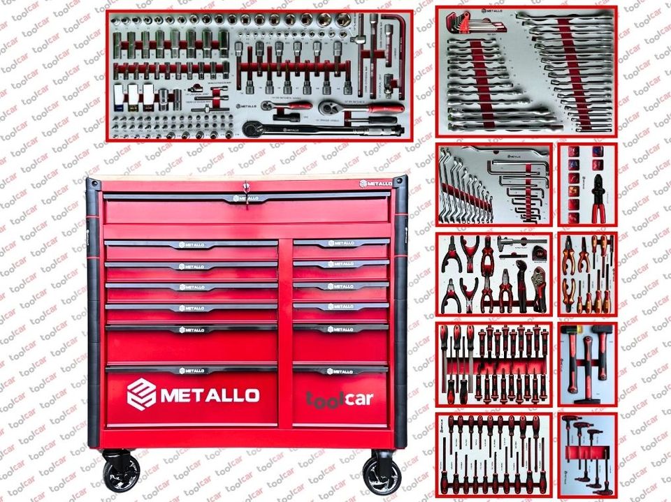 Toolcar Jumbo Pro13 Werkstattwagen Werkzeugwagen *kl. beschädigt! in Haan