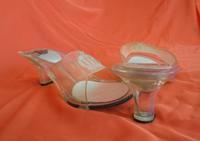 Stylische Sandalette aus Acryl Gr. 40 von "Pompöös" Niedersachsen - Laatzen Vorschau