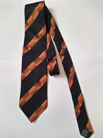 Krawatte von Seidensticker, neu, schwarz, braun, orange Sachsen-Anhalt - Halle Vorschau