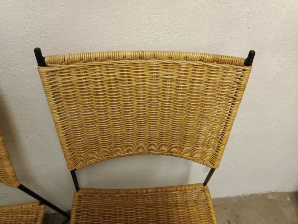 Rattanstuhl Vintage Wickerchairs in Marburg