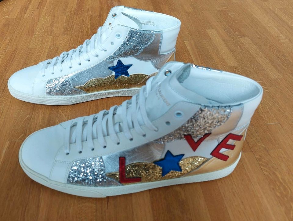 Saint Laurent "Love" Sneaker High-Top Neuwertig! in Hessen - Bad Vilbel |  eBay Kleinanzeigen ist jetzt Kleinanzeigen