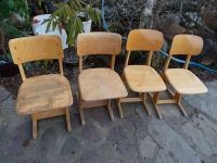 4 x Stuhl holz hocker kufenstuhl Kinderstuhl schreibtisch shabby Baden-Württemberg - Frickingen Vorschau