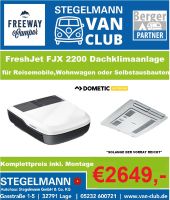 Dachklimaanlage Dometic Freshjet FJX4 2200 WEISS inkl. Montage Nordrhein-Westfalen - Lage Vorschau