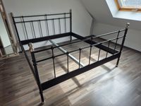 Doppelbett Bettgestell Vintage Metall Antik Look IKEA SKORVA Nordrhein-Westfalen - Meerbusch Vorschau