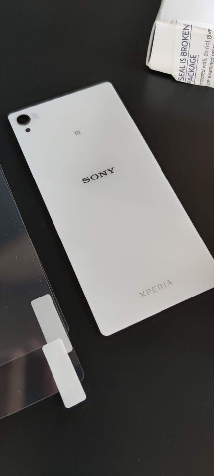 Sony Xperia Z3+ Plus E6553 32GB 4K weiss Akku Folie Hülle OVP in Eberswalde