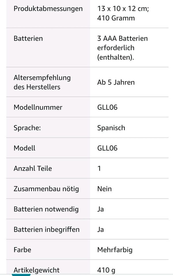 Mattel Lil' Gleemerz Adorbrite, interaktives Spielzeug in Regensburg